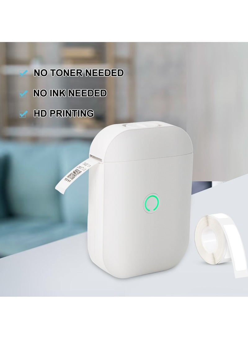 Aiyin D11s Portable Thermal Label Maker, Wireless Bluetooth Connection, iOS and Android Compatible, Rechargeable,1200 mAh Battery,USB-C,Clothing,Jewelery,Home,Kitchen, Barcode,Support English and Arabic - Image 4