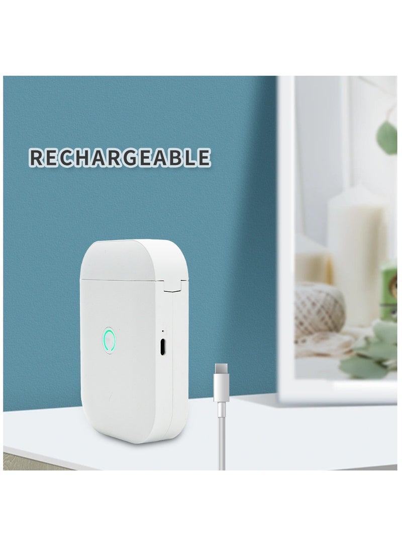 Aiyin D11s Portable Thermal Label Maker, Wireless Bluetooth Connection, iOS and Android Compatible, Rechargeable,1200 mAh Battery,USB-C,Clothing,Jewelery,Home,Kitchen, Barcode,Support English and Arabic - Image 5