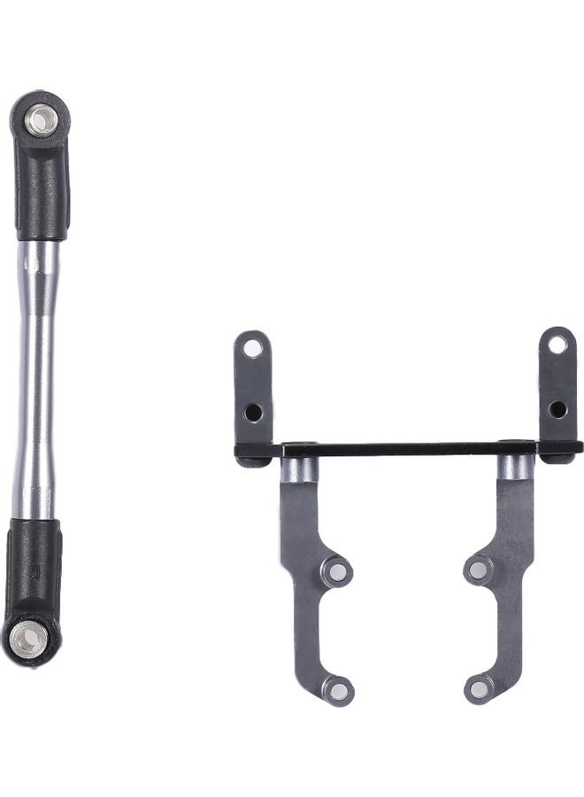 Aluminum Alloy Servo Holder And Metal Link Rod For Axial SCX10 II 90046 AR44 Axle RC car 10.6X3X8.8cm - Image 3