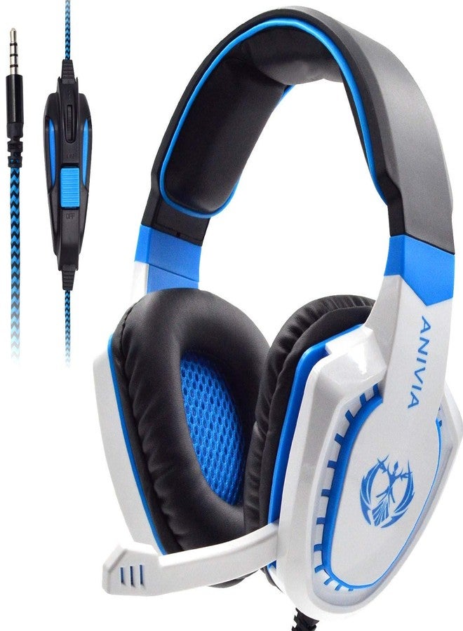 Anivia Over Ear Headphones Wired with Microphone - Stereo Surround Sound Headsets Gaming Headset with HD Mic, Bass, Noise Isolating, Volume-Control for Multi-Platforms - Image 1