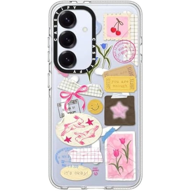Casetify Magnetic Clear Galaxy S25 Case 【Compatible with Magsafe】 - You are Stars Collage - Image 2