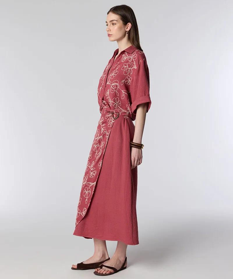 ايبيكيول Embroidered Wrap Skirt