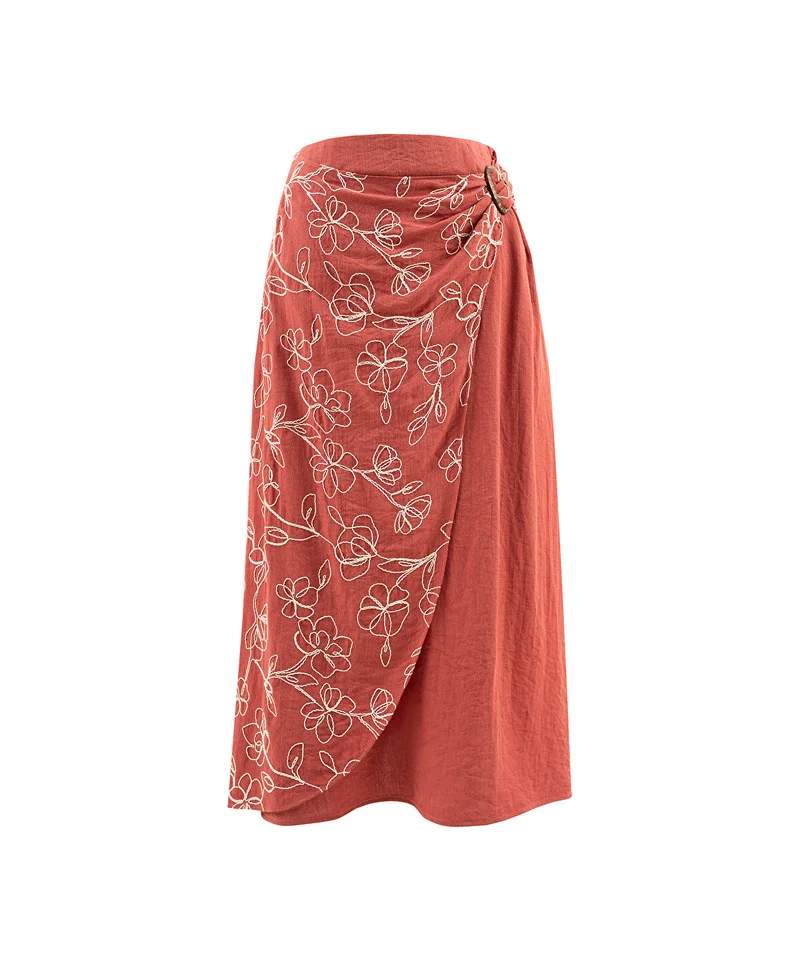 Ipekyol  Embroidered Wrap Skirt for Women | Best Price UAE