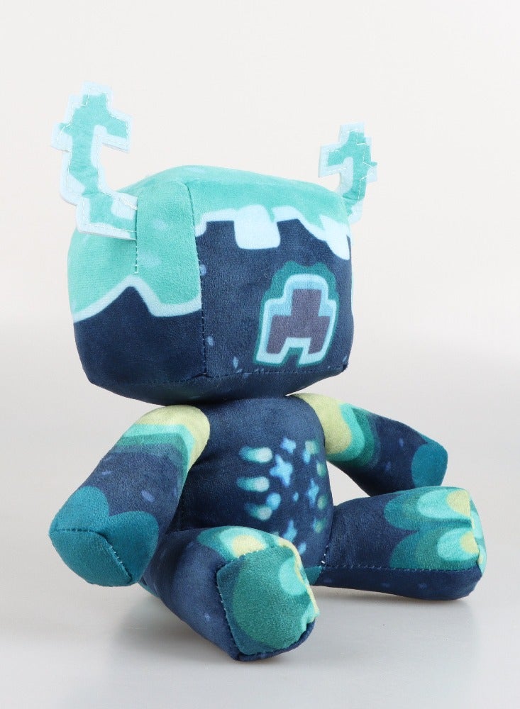 Minecraft Warden Plush Toy - 25cm High, Limited Edition Game Character, Soft and Durable, Perfect for Collecting and Gifting - Image 5