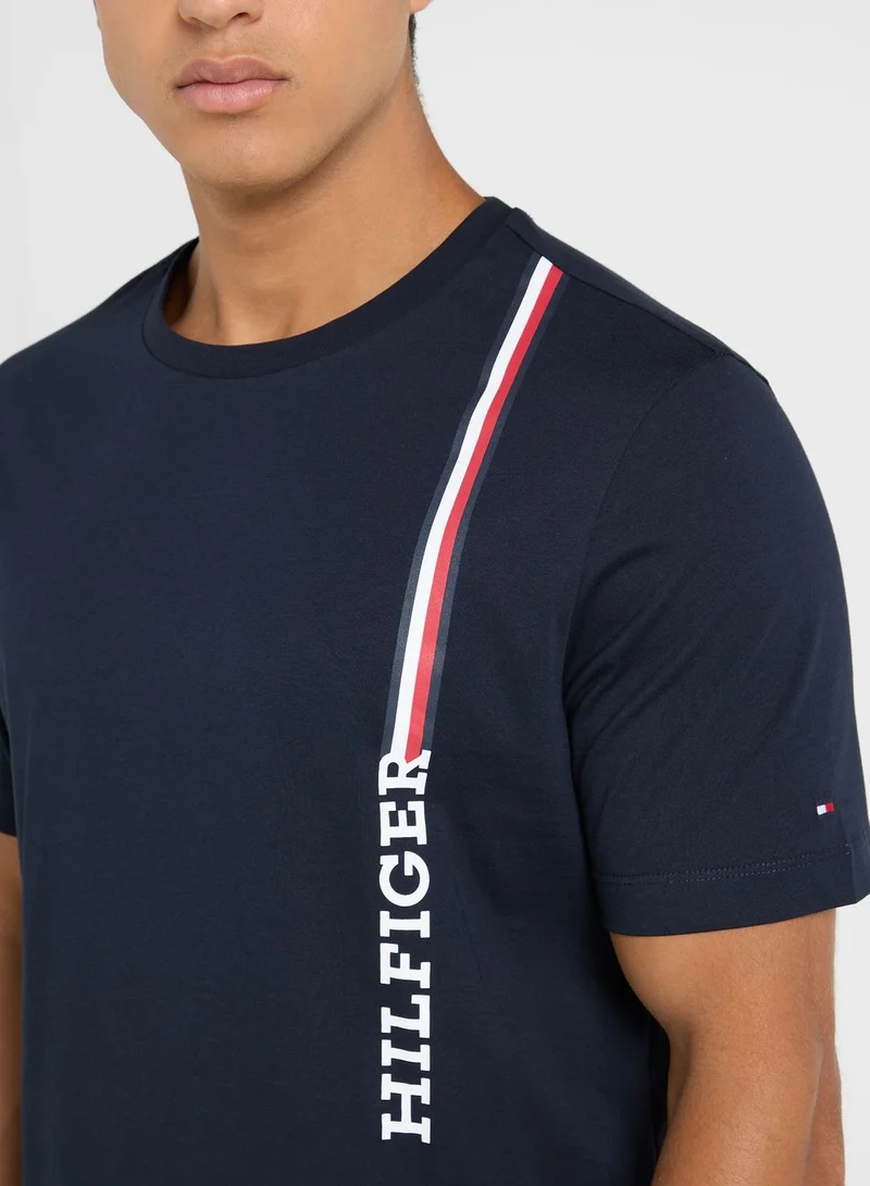 TOMMY HILFIGER Logo Crew Neck T-Shirt