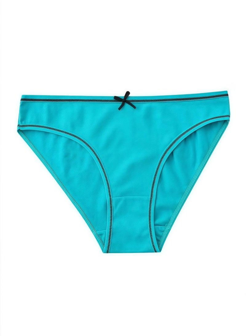 B.JOBSEN 7-piece set of cotton breathable bikini low-rise fashion women's thick panties  - Image 3