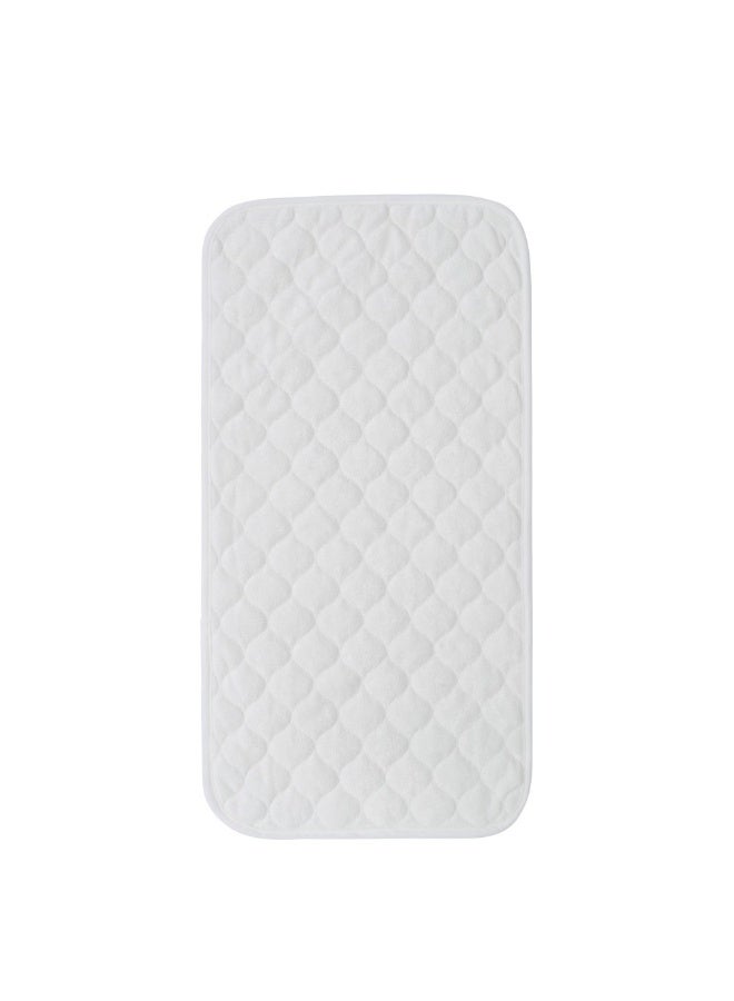 Bamboo Quilted Thicker Longer Waterproof Changing Pad Liners for Babies 3 Count (White Gourd Pattern) - Image 2