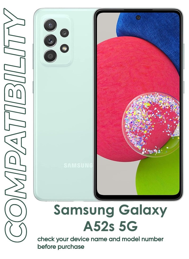 ACLIX 2 Pieces Antistatic ESD Dustproof Premium Quality High Definition Tempered Glass Screen Protector Designed For Samsung Galaxy A52s 5G - Image 3