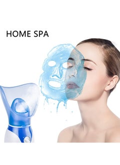Seneryla Face Steamer For Facial Deep Cleaning Facial Steamer For Women 2 Modes Nano Ionic Facial Steamer For Unclogs Pores Hydrating Blue(Include Blackhead Remover Kit Brush Headband)  - Image 2