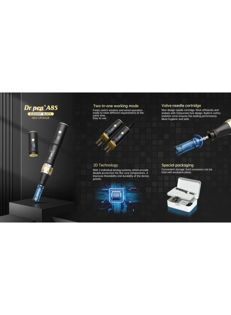 Dr pen Dr. Pen A8S Medical Grade – Professional Microneedling Pen for Skin Renewal & Collagen Boost - Image 4