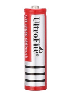 Ultra Fire Rechargeable Lithium-Ion Battery , 6800mAh , 3.7V, Red, 65mm x 18mm 