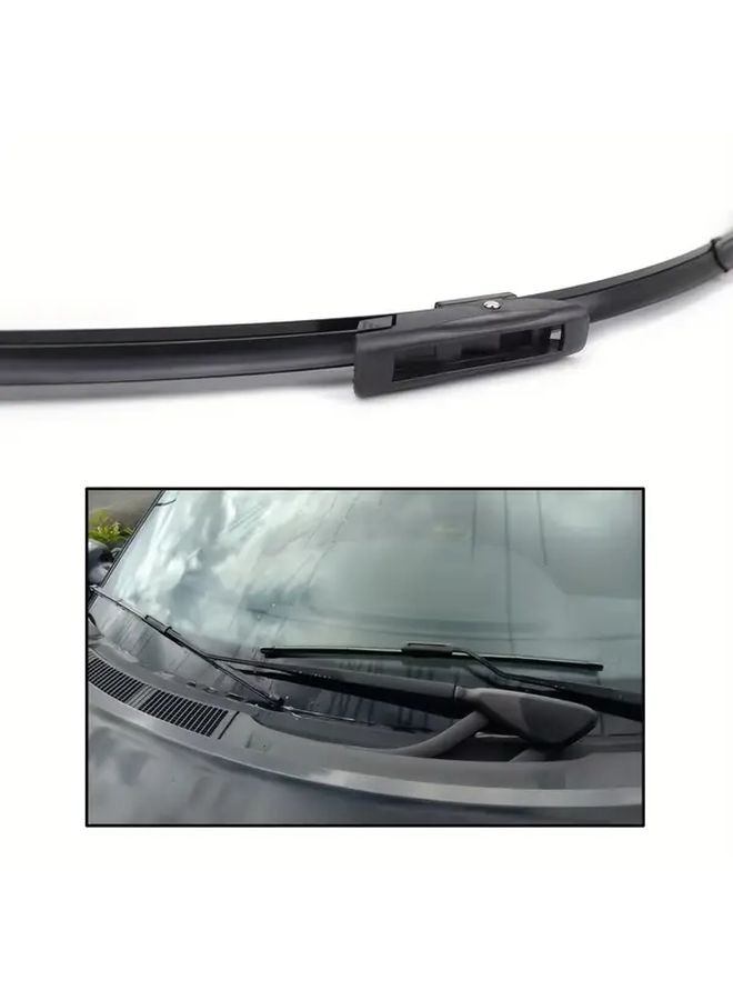 Renault Scenic 2 Front And Rear Wiper Blades Set 26 22 10 Inch 2005 2009 - Image 3