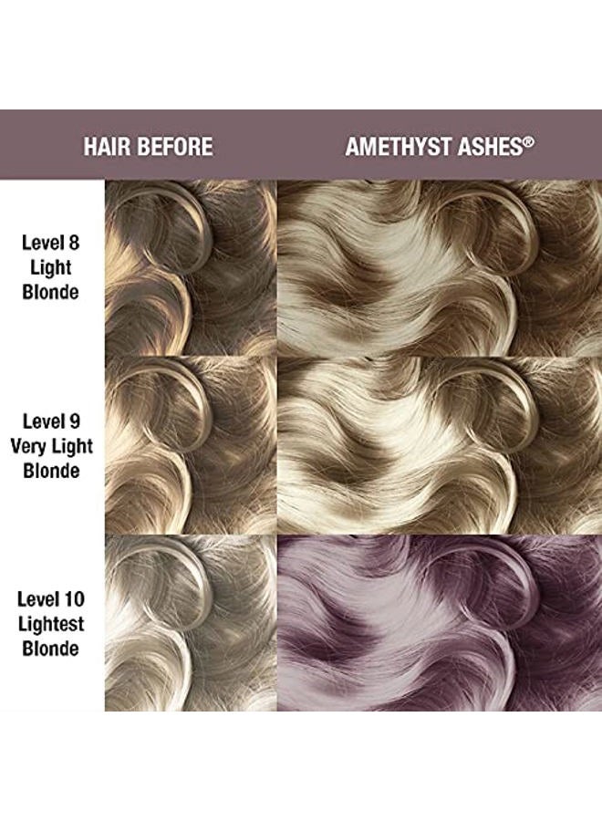 Manic Panic Semi-Permanent Haircolor Amethyst Ash 4 Ounce Jar (118Ml) - Image 4