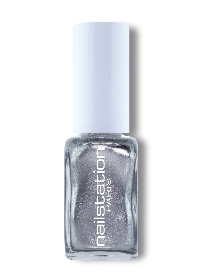 Nailstation Nailstation | argentique | Metallic Silver Shimmer Nail Polish