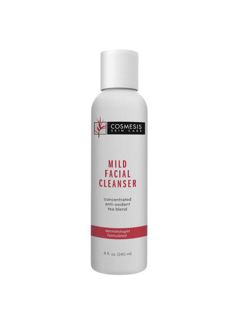 Cosmesis Skin Care Cosmesis Mild Facial Cleanser  8 fl oz Gentle Daily Cleanser for Refreshed Skin with Plantbased Ingredients for All Skin Types 
