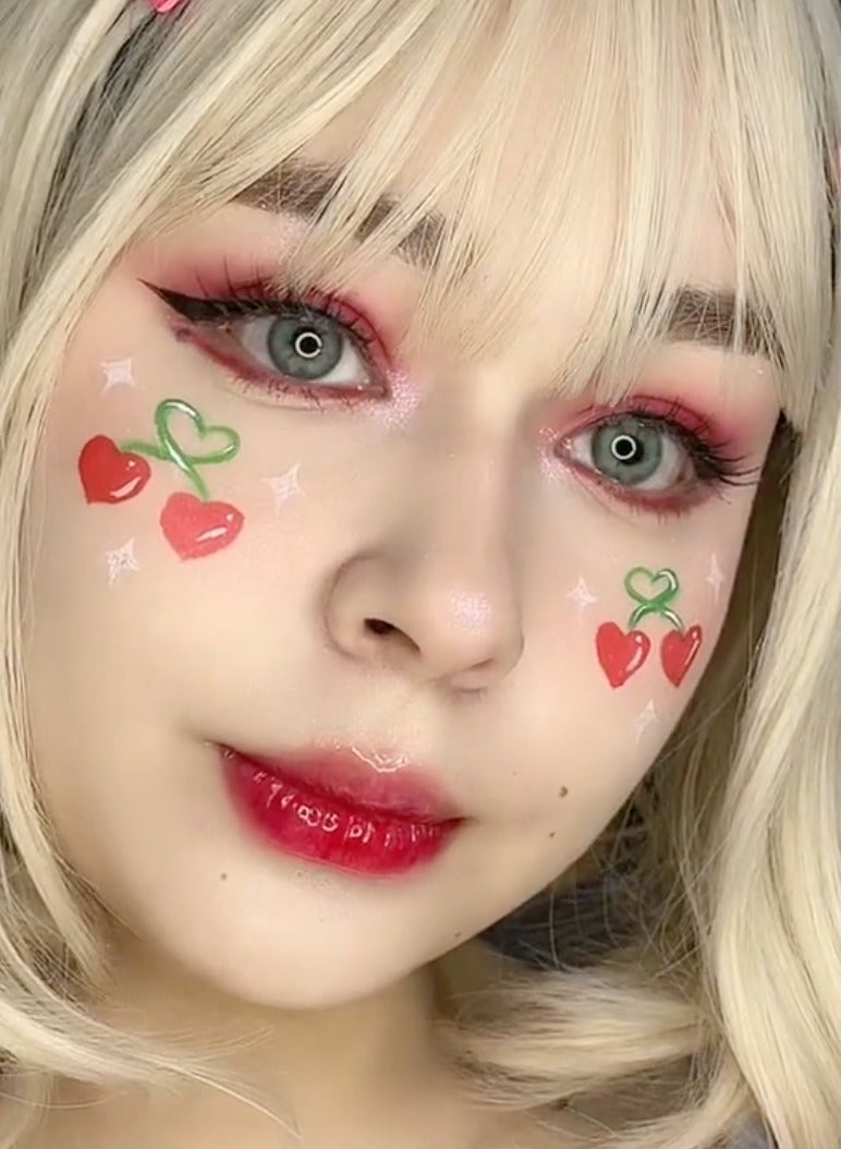 يونيبلينغ عدسات لاصقة ملونة سنوية روما تايم الأخضر - Image 2