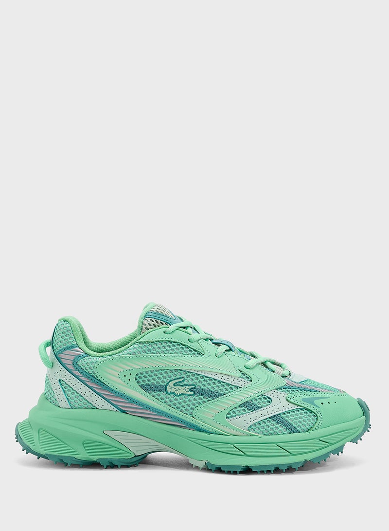 LACOSTE L003 Neo Shot Lace Up Sneakers - Image 1