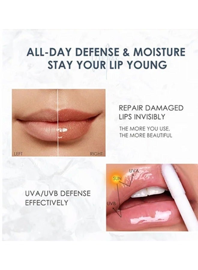3Q beauty Plump Chamomile Moisturizing Lips-Color Changing Long Lasting Lightweight Non Sticky Cup Lip Moisturizer to Fade Lip Lines and Plump Lip - Image 4