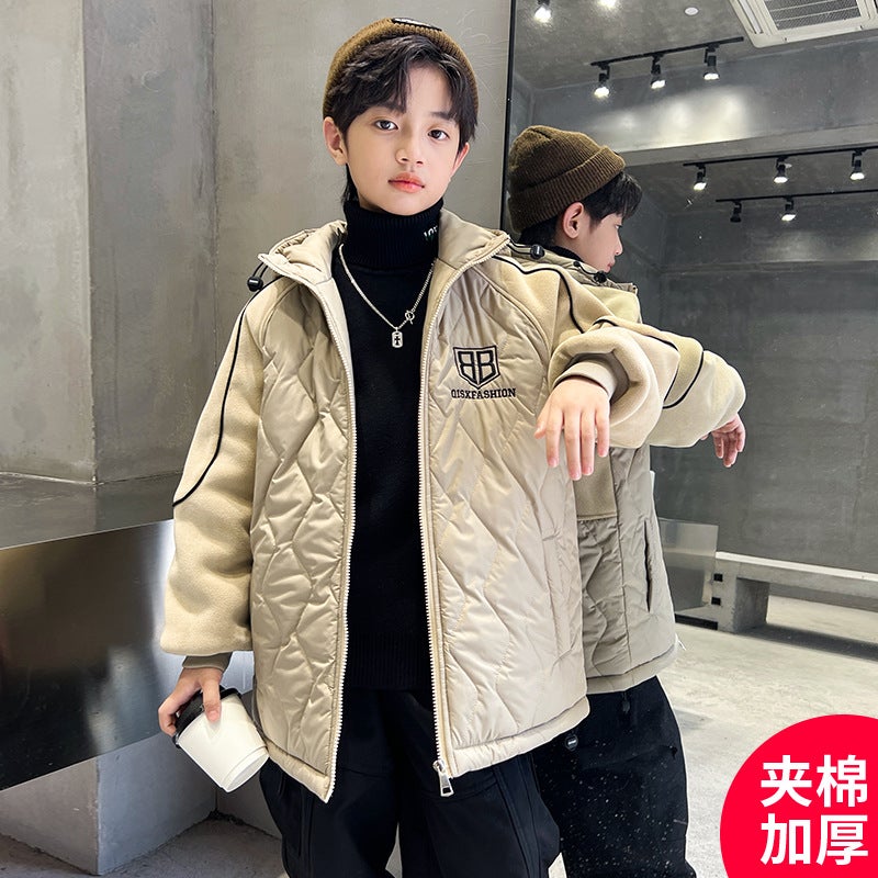 Chis Bear-C3219 Late Autumn Quilted Jacket - Image 5