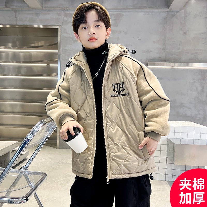 Chis Bear-C3219 Late Autumn Quilted Jacket - Image 3