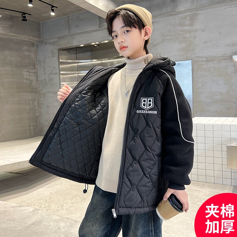 Chis Bear-C3219 Late Autumn Quilted Jacket - Image 4