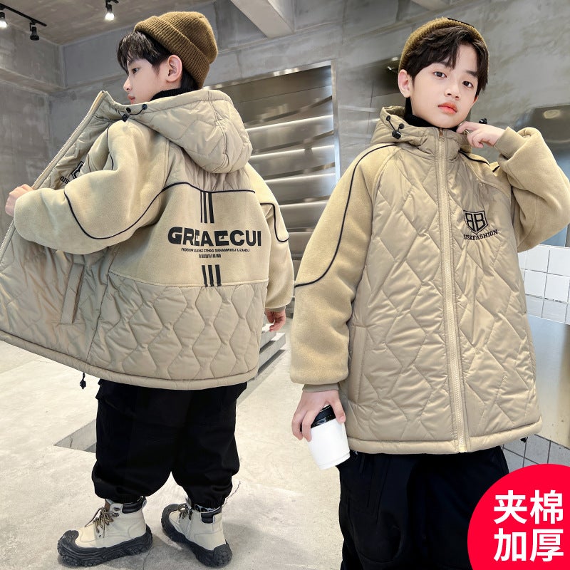 Chis Bear-C3219 Late Autumn Quilted Jacket - Image 1