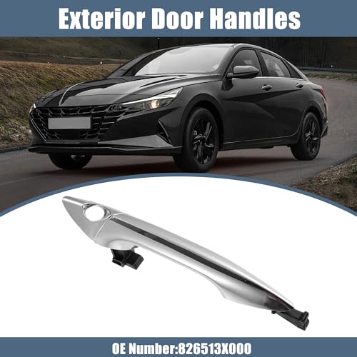 ACROPIX Front Left Car Exterior Outside Door Handle Fit for Hyundai Elantra 2011-2016 No.826513X000 - Pack of 1 - Image 2