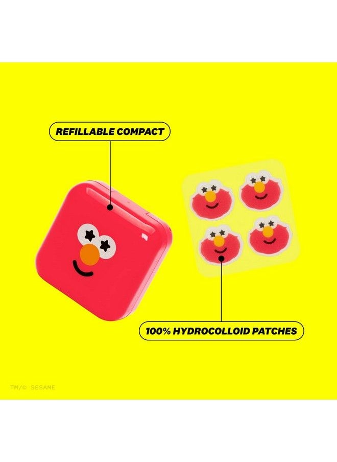 Starface World - Starface X Sesame Street Elmo Pimple Patches And Compact Limitededition Hydrocolloid Patches Absorb Fluid And Reduce Inflammation (32 Count) - Image 1
