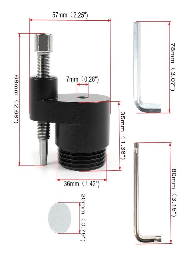 RASTP X3 Belt Removing Tool Clutch Spreader CVT Drive For Can-Am Defender HD10 Pro Maverick 2006-21 Compatible with 2017-2020 Can-Am Maverick X3 MAX Trail 708200720, Black - Image 5