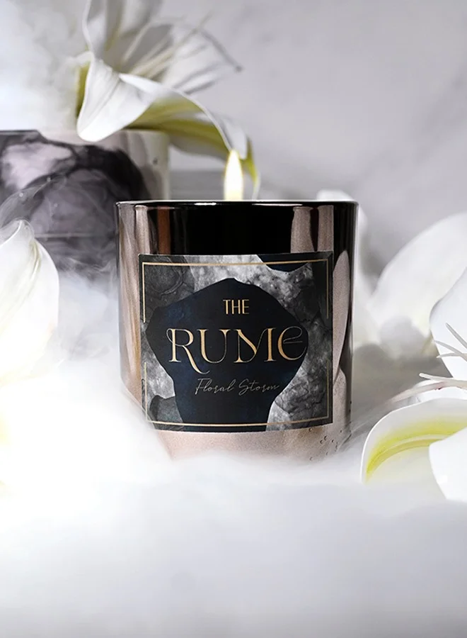 THE RUME FLORAL STORM CANDLE