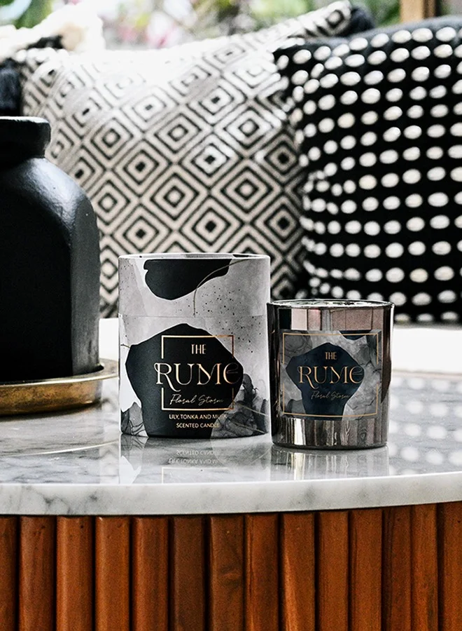 THE RUME FLORAL STORM CANDLE