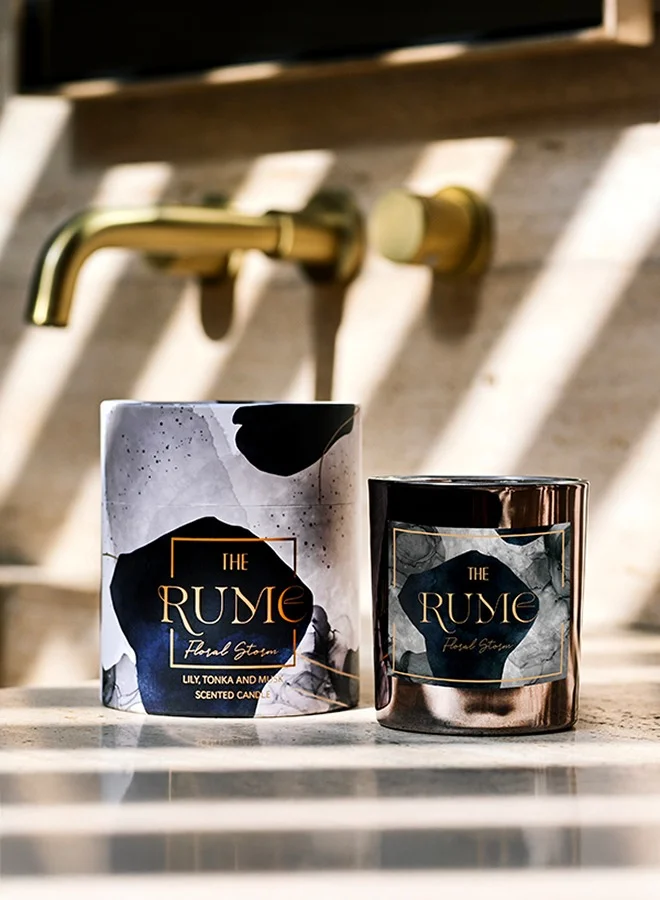 THE RUME FLORAL STORM CANDLE