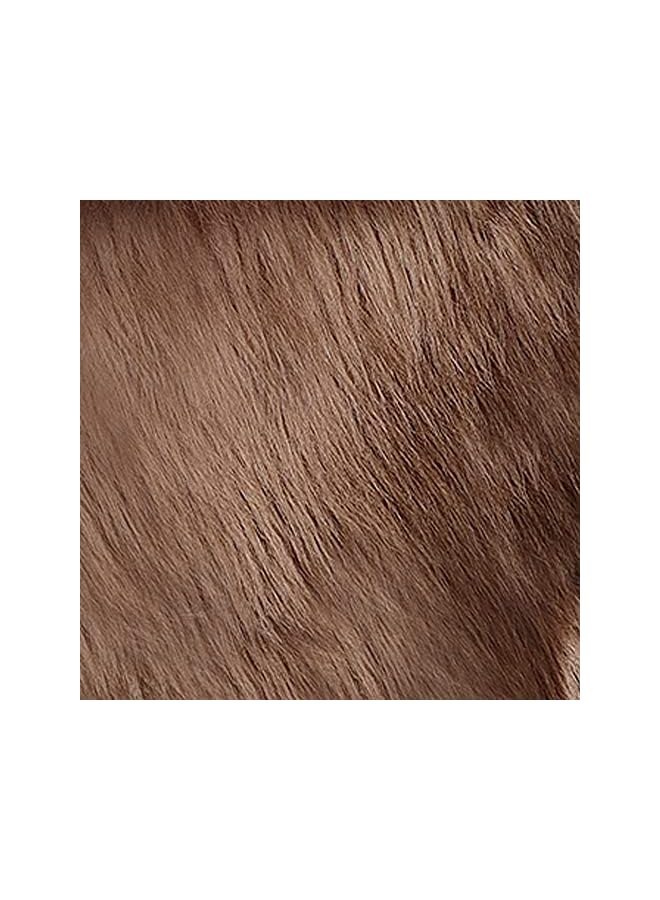 IAF Fur Throw Pillow Covers 18x18 Inch Luxury Long Fur Mongolian Fluffy Soft Cushion Cover Plush Square Floor Pillow Case for Couch Bedroom Sofa Chair 45x45CM (Coffee) - Image 3