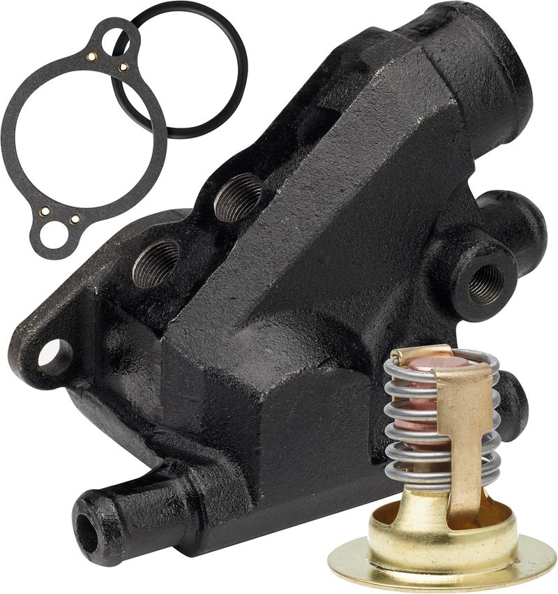 FASWORX Thermostat Housing and Thermostat for Volvo Penta V6 and V8 Engines - Image 1
