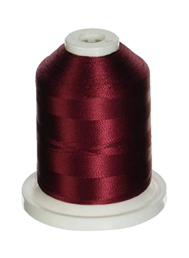 NIBEMINENT Rayon Super Strength Thread Burgundy 1100yard - Image 1