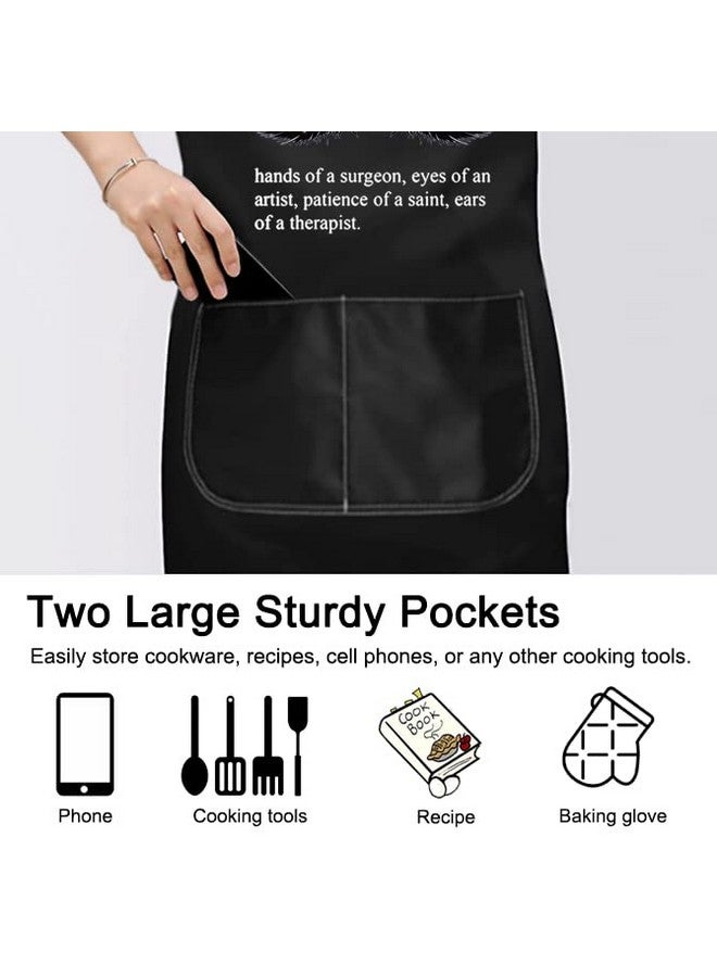 PXTIDY Lash Artist Apron Lash Tech Gifts Eyelashes Artist Gift Waterproof Apron Beautician Coworker Salon Lashes (Lash Artist Pink Apron) - Image 5