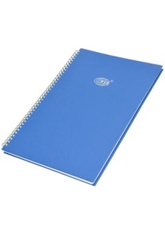 FIS Manuscript Books, 5 mm Square Lines with Spiral, 96 Sheets, 2 Quire, F/S (210 x 330 mm) Size - FSMNFS2Q5MSB