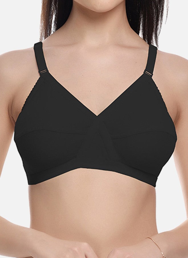 FIMS Non Padded Black Lingerie Set - Image 5