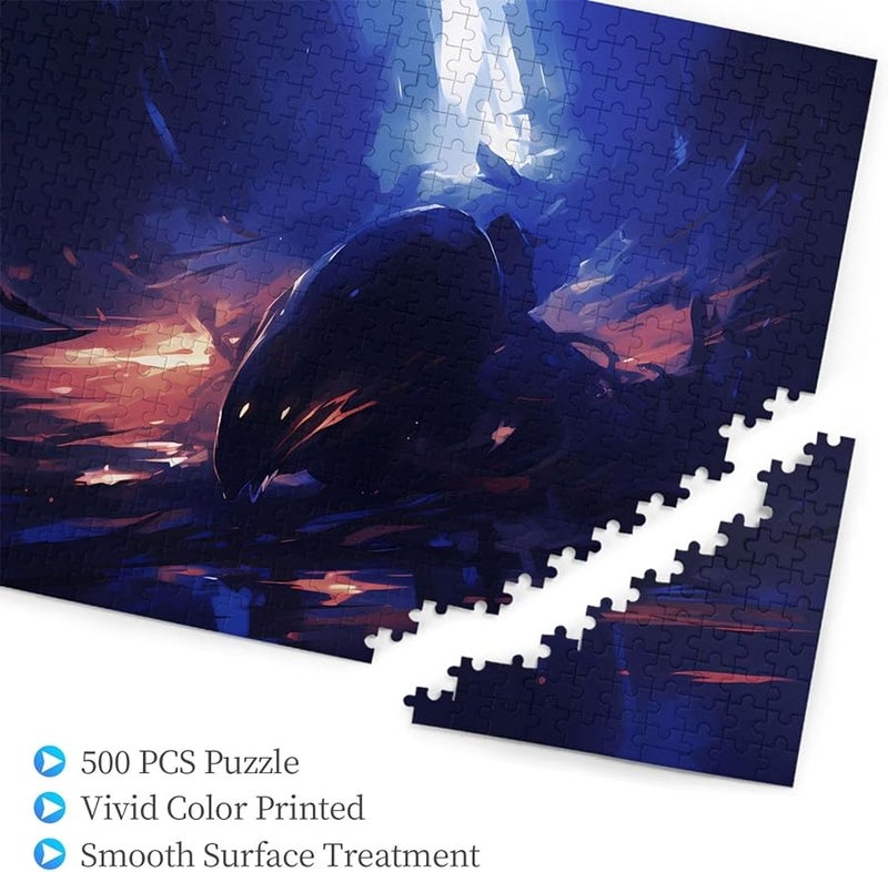 لغز بانوراما تحت الماء السحري من فايا 500 قطعة للكبار ديكور المنزل هدية حفلة عيد الميلاد - Image 3