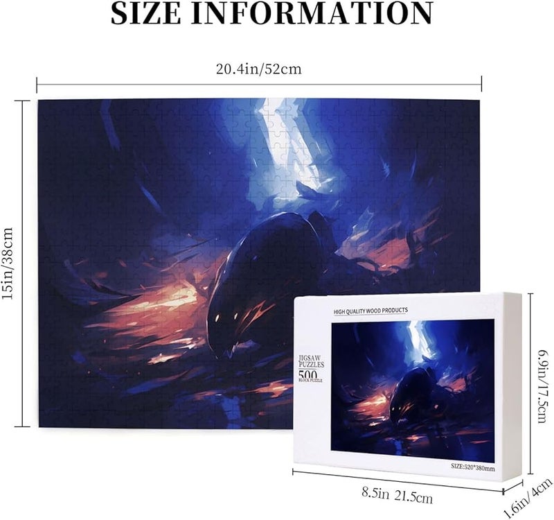 لغز بانوراما تحت الماء السحري من فايا 500 قطعة للكبار ديكور المنزل هدية حفلة عيد الميلاد - Image 5