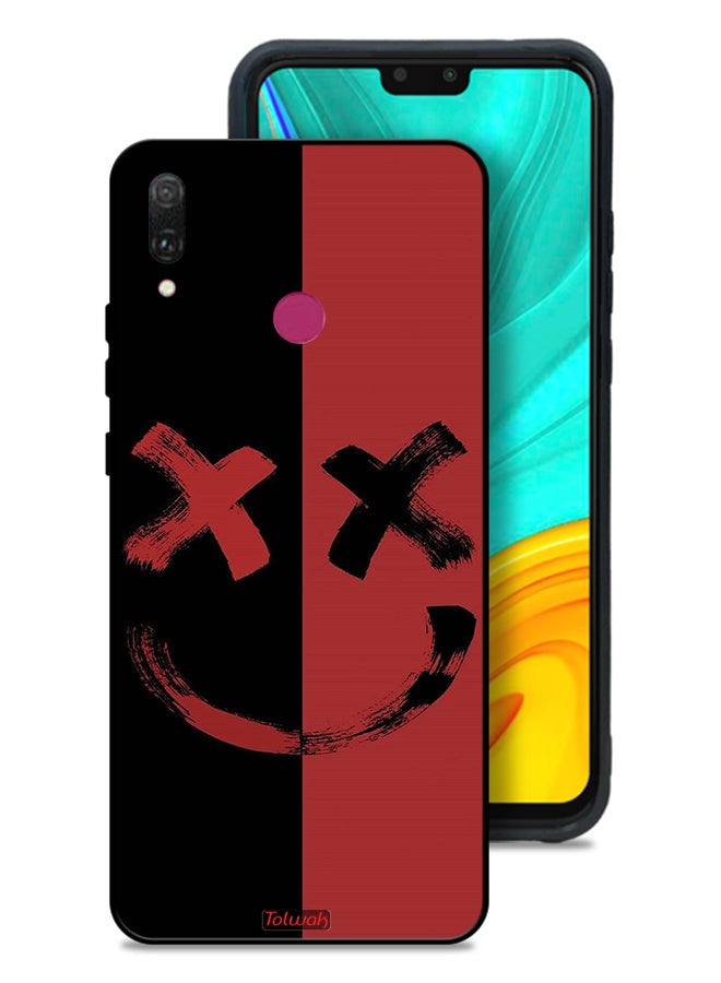 Tolwak Huawei Y9 (2019) Protective Case Cover Marshmallow Art Pattern - Image 1