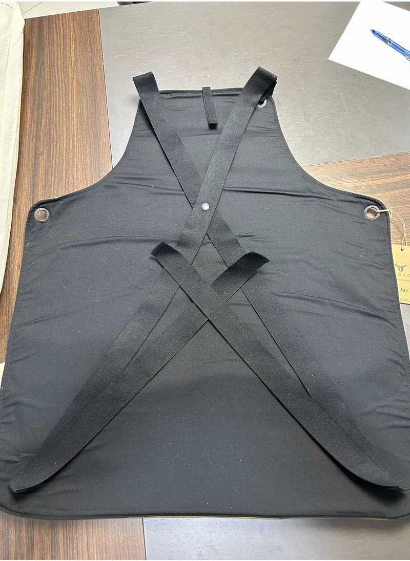 Yako & Co Gardener’s (Vegan smooth look)  Apron - Charcoal Black (Portugal)  - Image 2