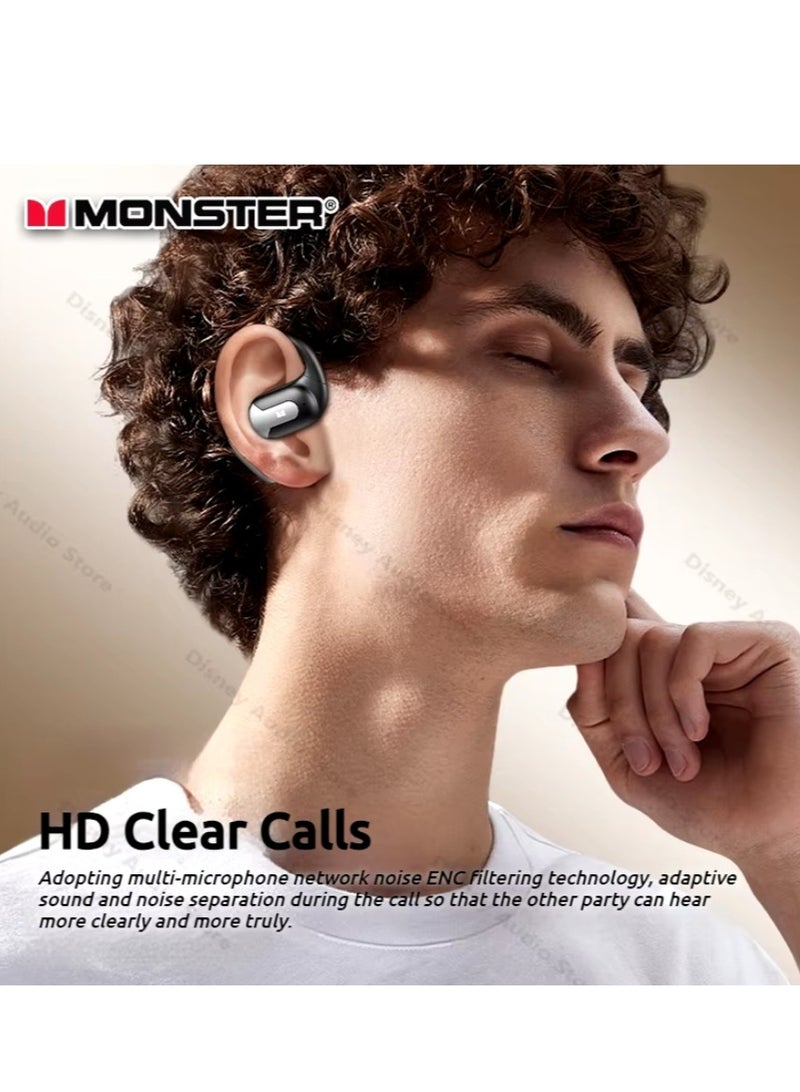 Monster AC317 Bluetooth 5.4 Headphones Ipx5 Wireless Headphones Enc Noise Reduction Headphones for iOS Android - Image 5