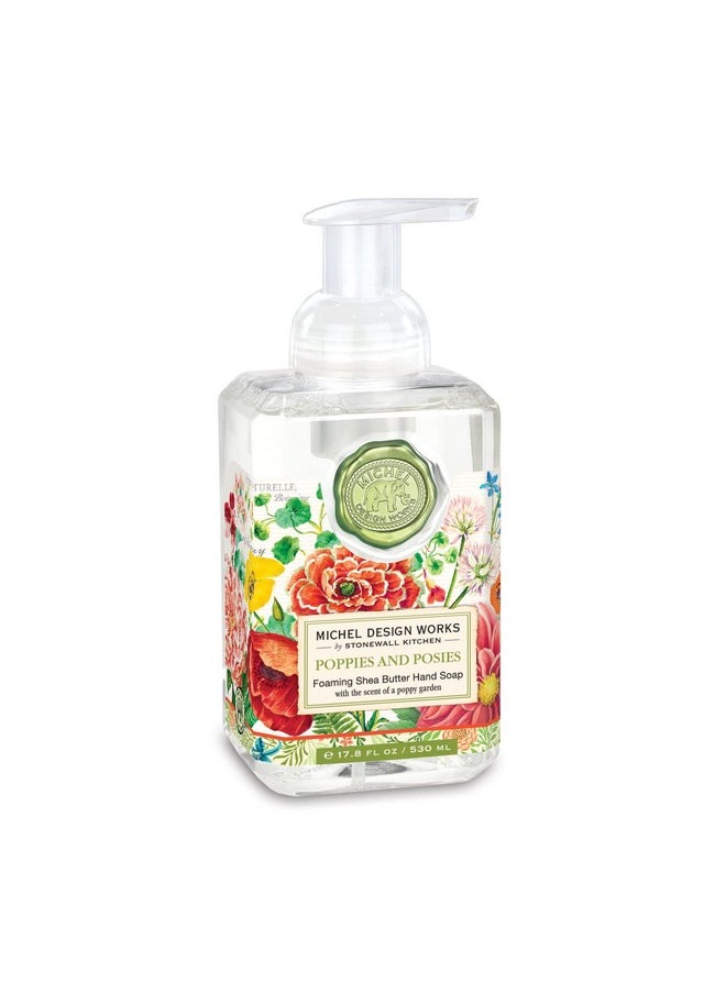 Michel Design Works Foaming Hand Soap P 0 Ppies And Posies  - Image 1