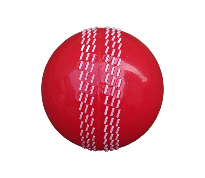 IFOLDUP Rubber Synthetic Cricket Ball i10 -Poly Hard Ball for Indoor and Outdoor TrainingSet of 2 (Maroon +Green Wind Ball Pack of 02) - Image 4