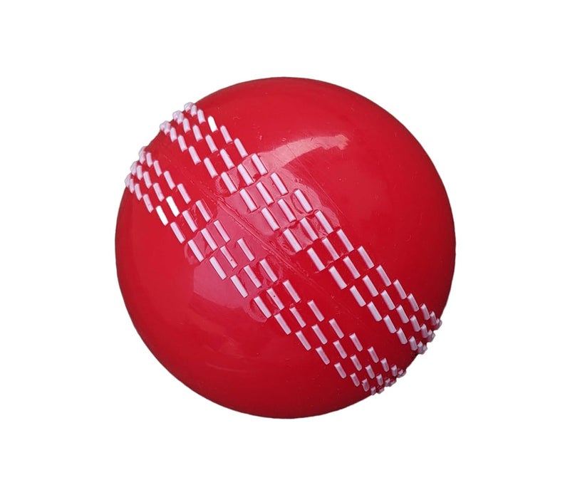 IFOLDUP Rubber Synthetic Cricket Ball i10 -Poly Hard Ball for Indoor and Outdoor TrainingSet of 2 (Maroon +Green Wind Ball Pack of 02) - Image 3