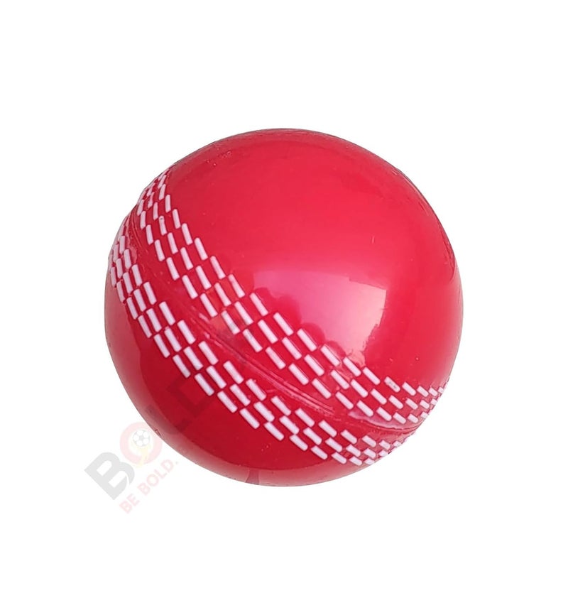 IFOLDUP Rubber Synthetic Cricket Ball i10 -Poly Hard Ball for Indoor and Outdoor TrainingSet of 2 (Maroon +Green Wind Ball Pack of 02) - Image 2