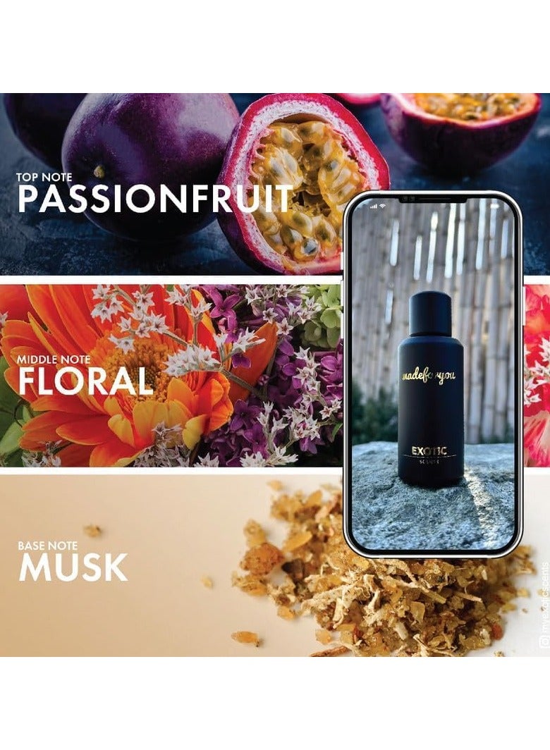 Exotic Scents Exotic Scents Made for You Eau de Parfume Sweet Fruity Fragrance, Long Lasting  - Image 2