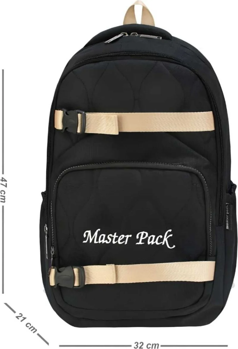 Tezzgelsin Unisex Waterproof Multi-Compartment Daily Backpack School Bag