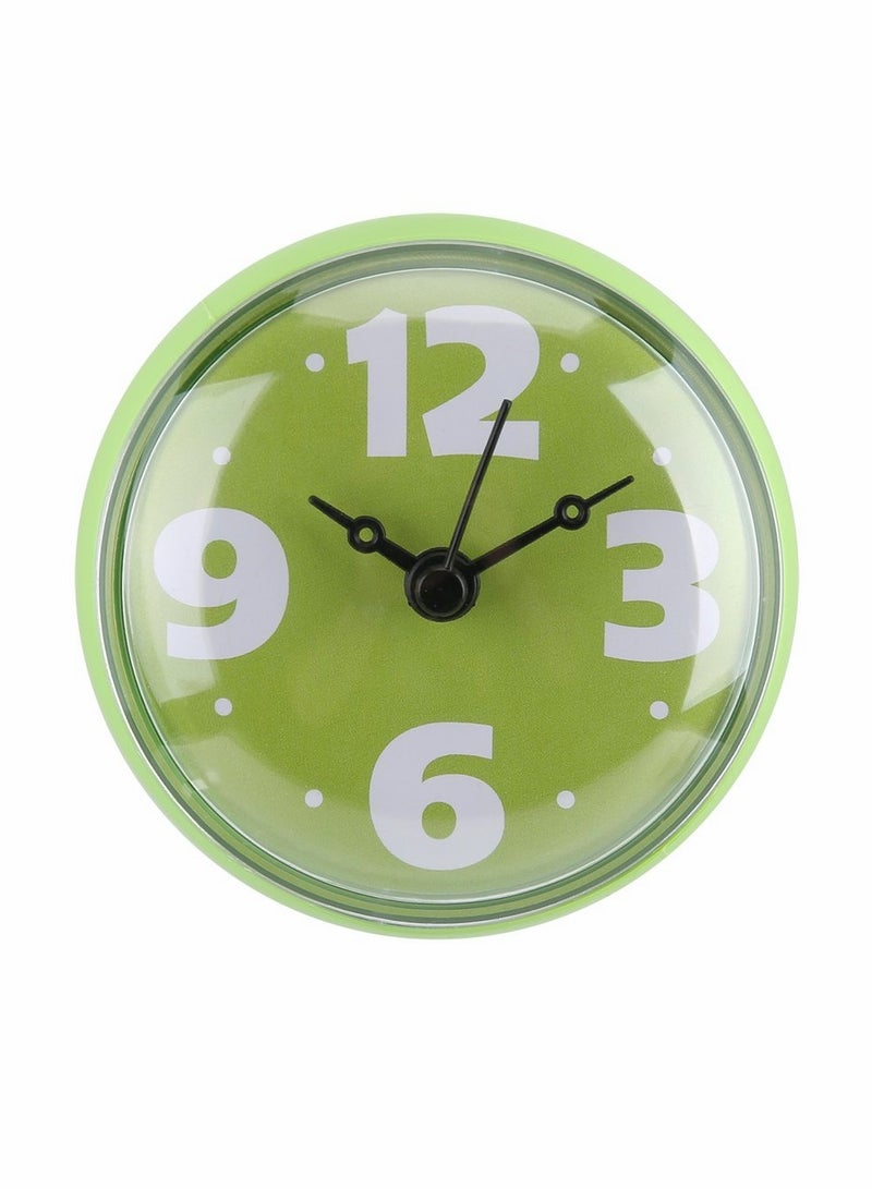 Waterproof Bathroom Clock, Shower Clock, Wall Clock, Silent Non-Ticking Battery Operated, Suction Cup Wall Clock, Kitchen Clock - Image 1